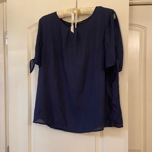 Navy Blouse